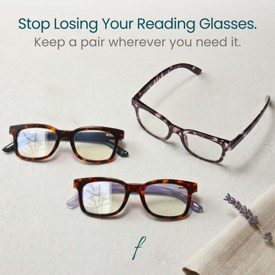 3-Pack Blue Light Reading Glasses for Women | M-856P