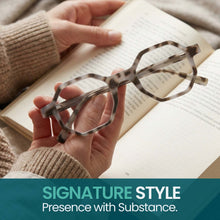 Premium TR-90 Ocatagon Hexagon Reading Glasses | R-696
