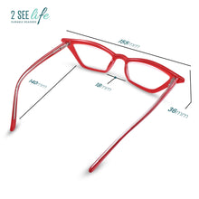 Funky Cat Eye Reading Glasses for Women | R-703