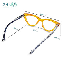 3-Pack Premium Cat Eye Reading Glasses for Women | M-620