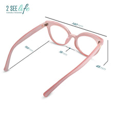3-Pack Horn-Rim Cat Eye Reading Glasses for Women | M-694