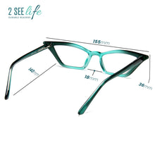 3-Pack Funky Cat Eye Reading Glasses for Women | M-703