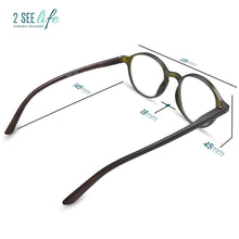 3-Pack Premium Retro Round Reading Glasses for Men & Women  | M-726
