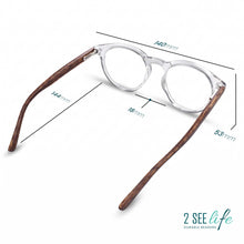 Premium TR-90 Large Round Anti Blue-Light Reading Glasses Men & Women | R-729P