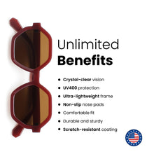 Oversized Hexagon Womens Sunglasses | C-5606
