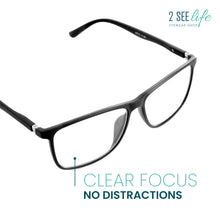 Stylish Wide Frame Reading Glasses for Men | R-775