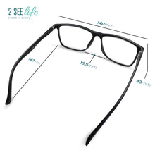 Premium TR-90 Durable Wide Frame Reading Glasses for Men | R-775