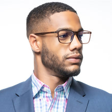 Premium TR-90 Durable Wide Frame Reading Glasses for Men | R-775-Brown