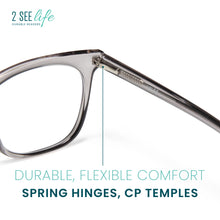 Clear Frame Blue Light Reading Glasses R-771P