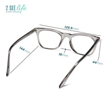 Clear Frame Blue Light Reading Glasses R-771P
