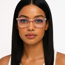 Clear Frame Blue Light Reading Glasses R-771P
