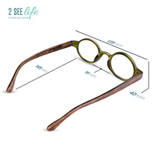 Premium TR-90 Retro Small Round Reading Glasses for Mens & Womens | R-415