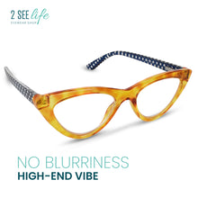 Polka Dots Cat Eye Reading Glasses | R-866