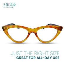 Polka Dots Cat Eye Reading Glasses | R-866