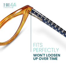 Premium Cat Eye Glasses Readers for Women | R-620