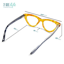 Premium Cat Eye Glasses Readers for Women | R-620