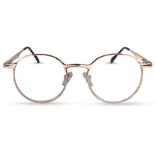 Wire Rim Reading Glasses Round Metal Frame | R-638