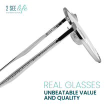Wire Rim Reading Glasses Round Metal Frame | R-638