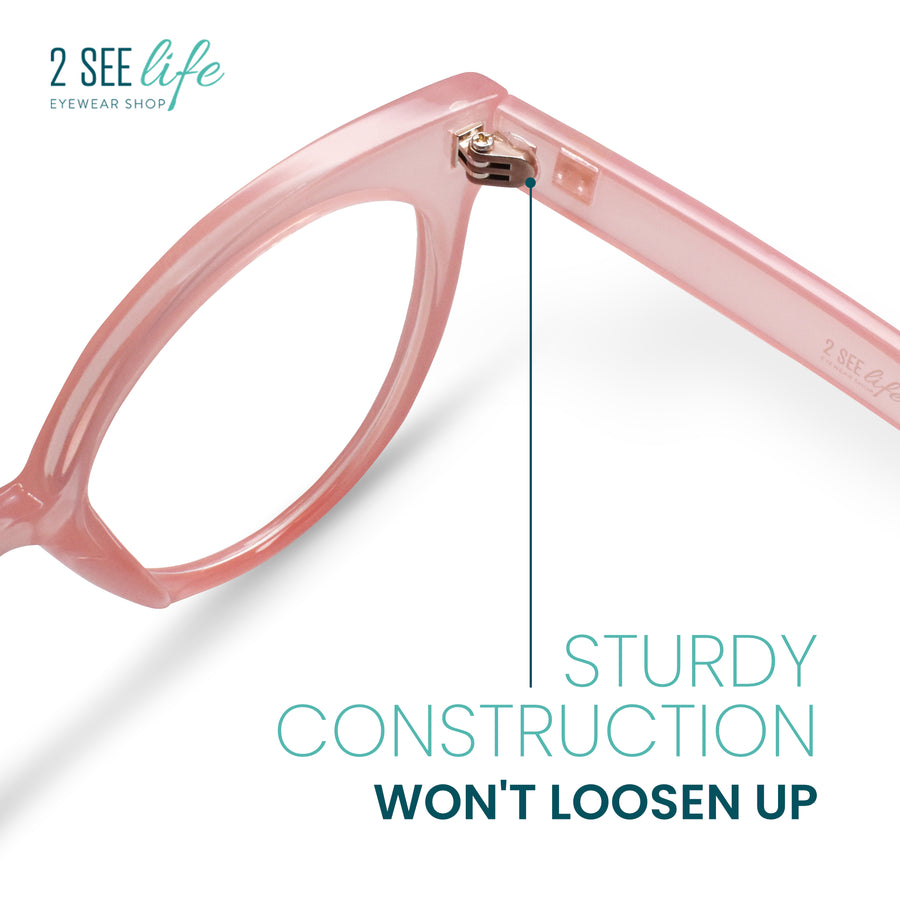 Oversize Horn Rim Cateye Reading Glasses for Women 2025  display picture 2