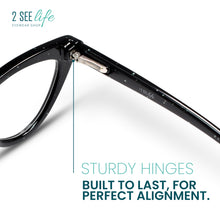 Crystals Sparkels Cat Eye Reading Glasses for Women | R-702