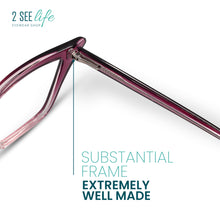 Funky Cat Eye Reading Glasses for Women | R-703