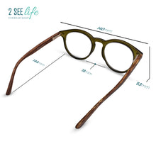 Premium TR-90 Large Round Anti Blue-Light Reading Glasses Men & Women | R-729P