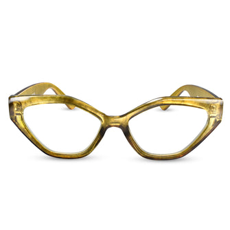 Geometric Cat Eye Reading Glasses for Women | R-805