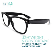 Premium TR-90 Large Retro Reading Glasses for Men | R-845