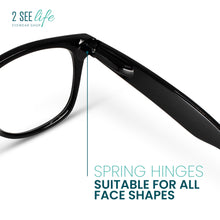 Large Retro TR-90 Reading Glasses for Men | R-845