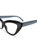 Polka Dots Cat Eye Reading Glasses | R-866