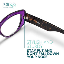 Vogue Oversized Cat Eye Reading Glasses R-867