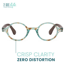 Premium TR-90 Retro Small Round Reading Glasses for Mens & Womens | R-415