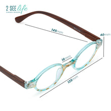 Premium TR-90 Retro Small Round Reading Glasses for Mens & Womens | R-415