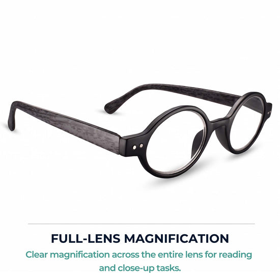 Small Round Reading Glasses for Narrow Faces | R-415