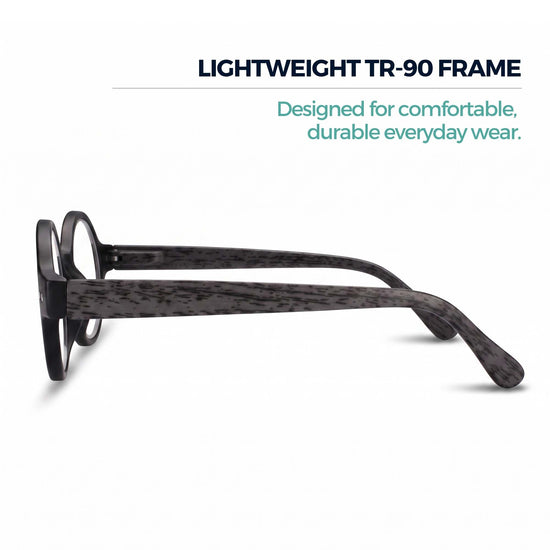 Small Round Reading Glasses for Narrow Faces | R-415