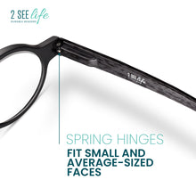 Premium TR-90 Retro Small Round Reading Glasses for Mens & Womens | R-415