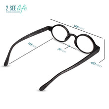 Premium TR-90 Retro Small Round Reading Glasses for Mens & Womens | R-415