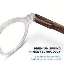 Small Round Reading Glasses for Narrow Faces | R-415