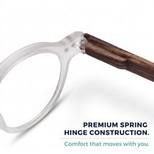 Small Round Reading Glasses for Narrow Faces | R-415