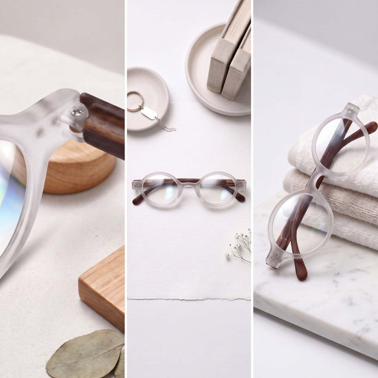 Small Round Reading Glasses for Narrow Faces | R-415