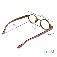 Premium TR-90 Retro Small Round Reading Glasses for Men & Women | R-415