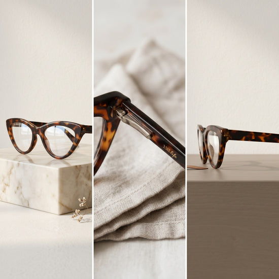 2SeeLife R-620 cat eye reading glasses for women, Tortoise