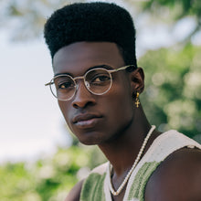 Wire Rim Reading Glasses Round Metal Frame | R-638