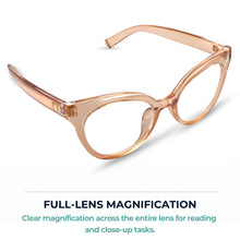 Horn-Rim Cat Eye Reading Glasses for Women | R-694