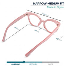 Horn-Rim Cat Eye Reading Glasses for Women | R-694