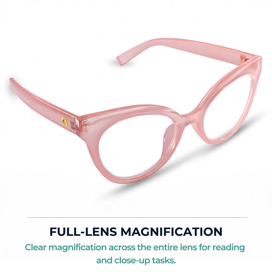 Horn-Rim Cat Eye Reading Glasses for Women | R-694