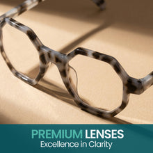 Premium TR-90 Ocatagon Hexagon Reading Glasses | R-696