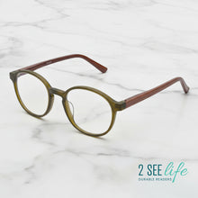 Premium Retro Round Reading Glasses Men & Women Small Narrow Faces | R-726