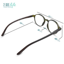 Premium Retro Round Reading Glasses Men & Women Small Narrow Faces | R-726
