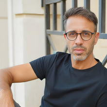 Premium Retro Round Reading Glasses Men & Women Small Narrow Faces | R-726